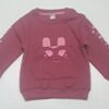 Baby Maroon Cute Bunny Sweatshirt – Soft & Cozy Winter Wear