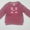 Baby Maroon Cute Bunny Sweatshirt – Soft & Cozy Winter Wear