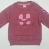 Baby Maroon Cute Bunny Sweatshirt – Soft & Cozy Winter Wear