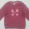Baby Maroon Cute Bunny Sweatshirt – Soft & Cozy Winter Wear