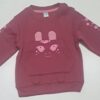 Baby Maroon Cute Bunny Sweatshirt – Soft & Cozy Winter Wear