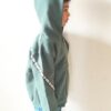 Boys Premium Lt. Green Zipper Hoodie – Soft & Comfortable Winter Wear