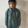 Boys Premium Lt. Green Zipper Hoodie – Soft & Comfortable Winter Wear