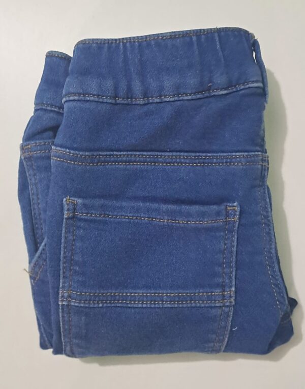 Boys’ Knit Denim 6-Pocket Baggy Pant – Blue