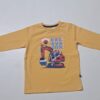 Boys’ Excavator Heavy Machine Long Sleeve Tee – Winter Soft Cotton Wear