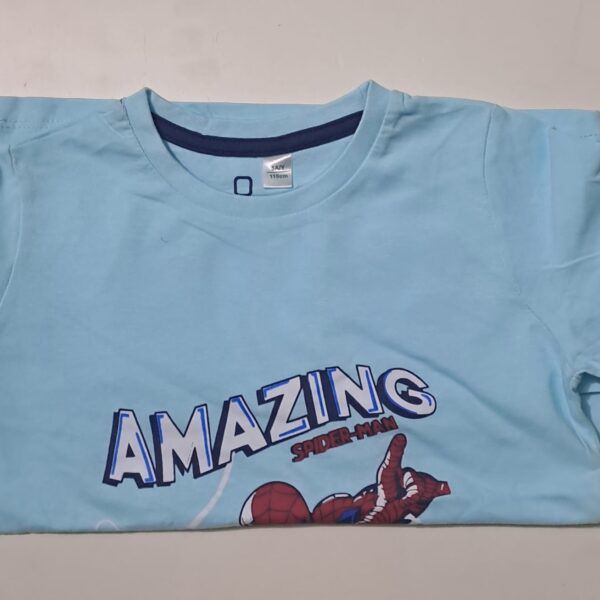 Boys’ Amazing Spider-Man Long Sleeve Tee – Winter Soft Cotton Comfort