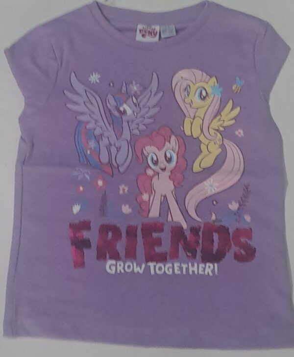 Girls’ Long Sleeve Sequin Tee – Friends Grow Together