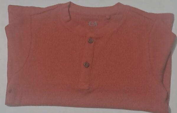 Boys’ Long Sleeve Seraphine Neck Winter Tee – Soft Rib Fabric