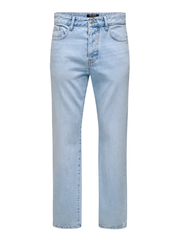 Gap Woven Denim Pant – Light Blue