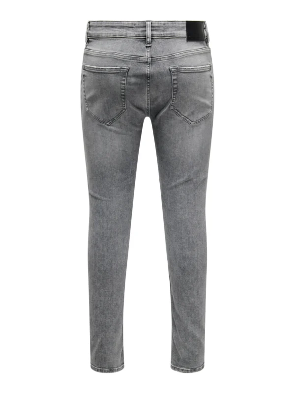 ONLY & SONS Men’s Premium Grey Woven Denim Pant